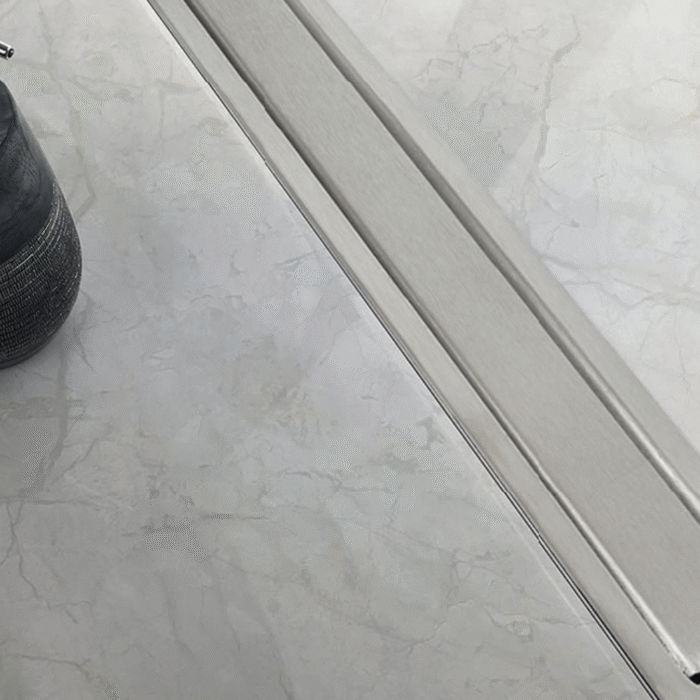 Komple Paslanmaz Duş Kanalı Q 50 Boru Çıkışlı 201 seri - Görsel 2